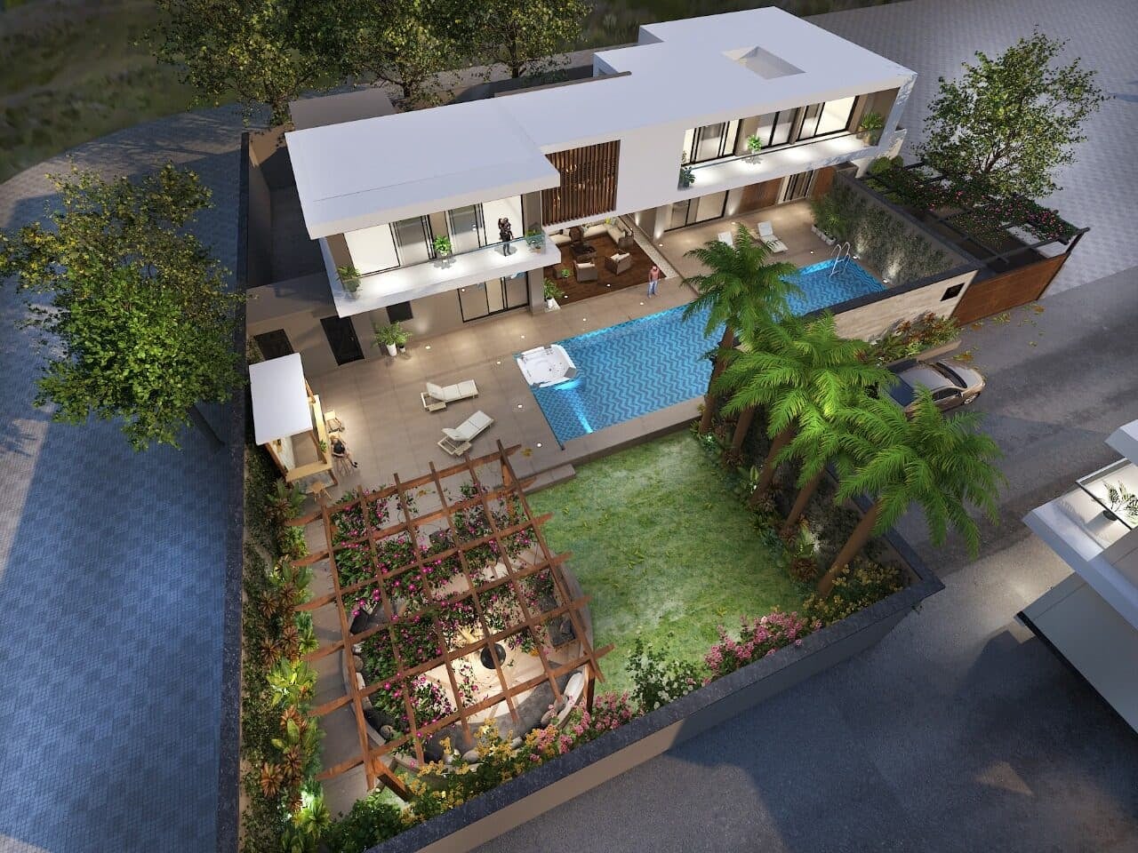 Villa interiors in Nashik by Hestia Smart Interiors